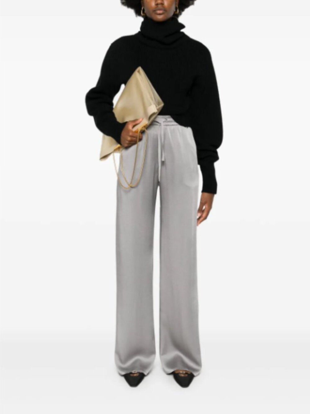 Herno Crepe Pants Women Size 40 IT (4 US)